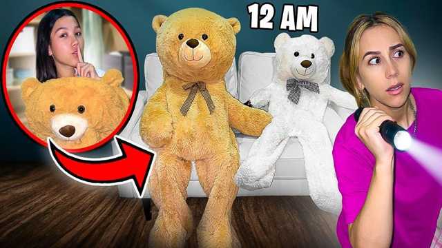 Kids Video: Extreme hide and seek in the dark at 12am! img