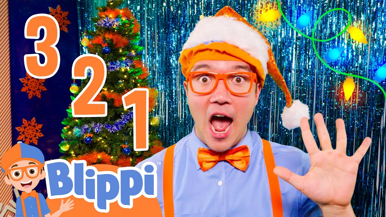🌟🎄It's The Holiday Countdown!🎄🌟 | Blippi Songs 🎶| Educational Songs For Kids img
